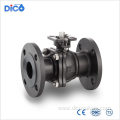 WCB JIS ANSI Mounting Pad Flange Ball Valve